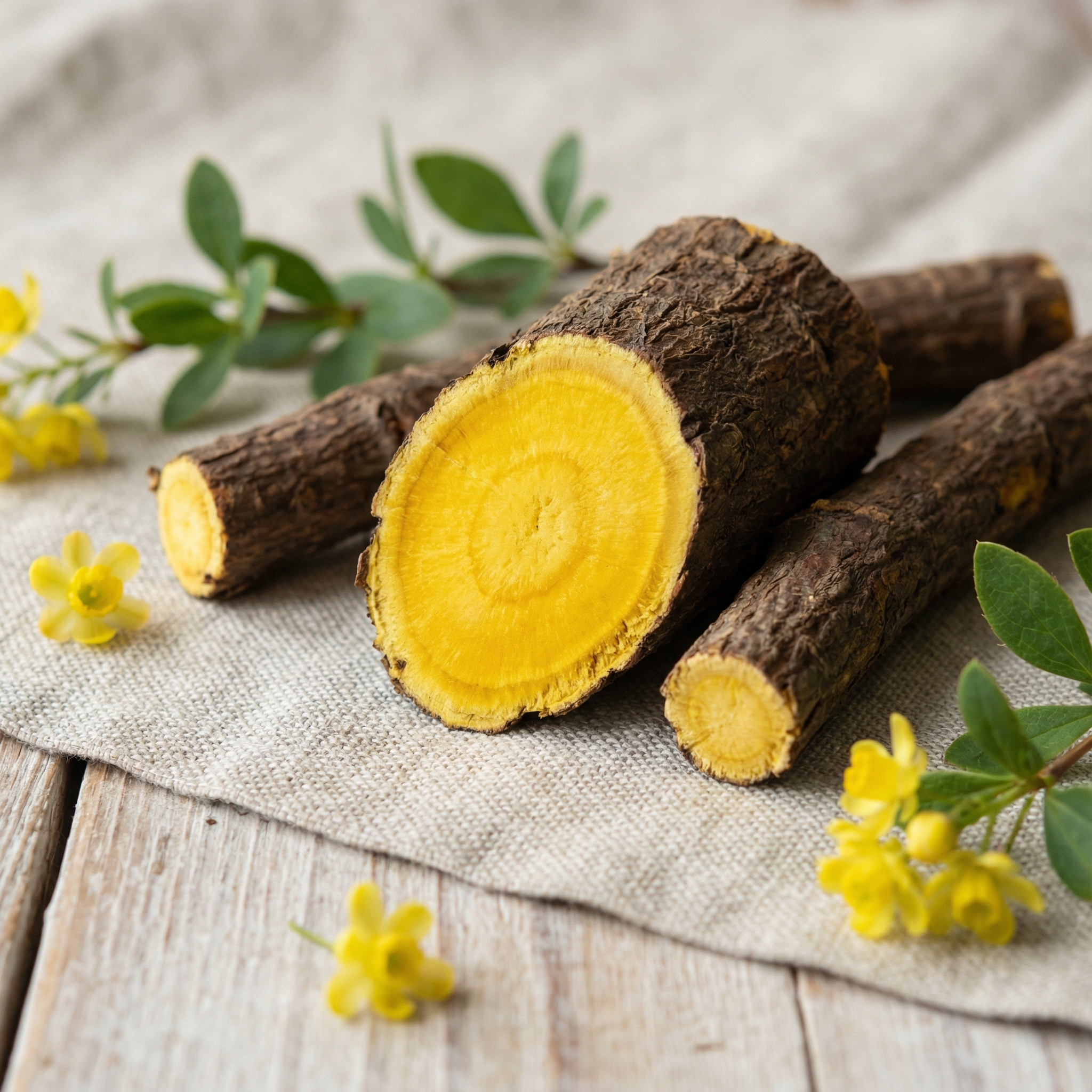 Korzeń Berberis aristata - źródło berberyny