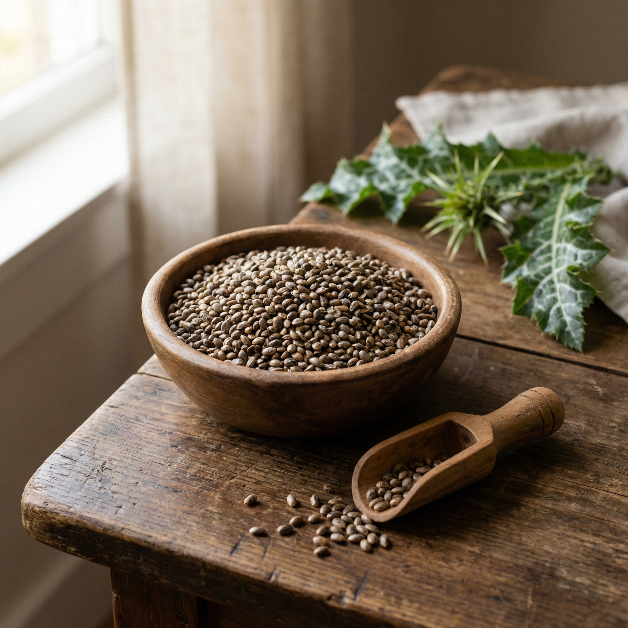 Nasiona ostropestu plamistego